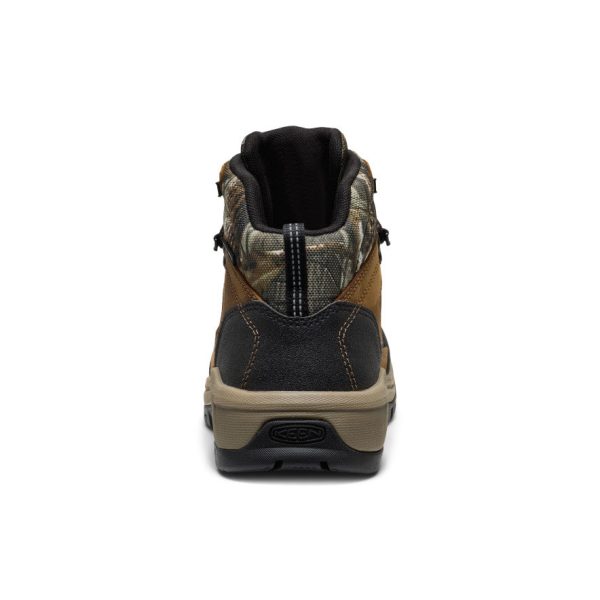 Women's Skokie Waterproof Work Boot (Soft Toe) | Camo/Black