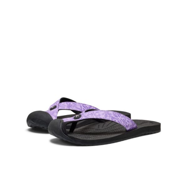 Women's Barbados Flip-Flop  |  Orchid Bloom/Black
