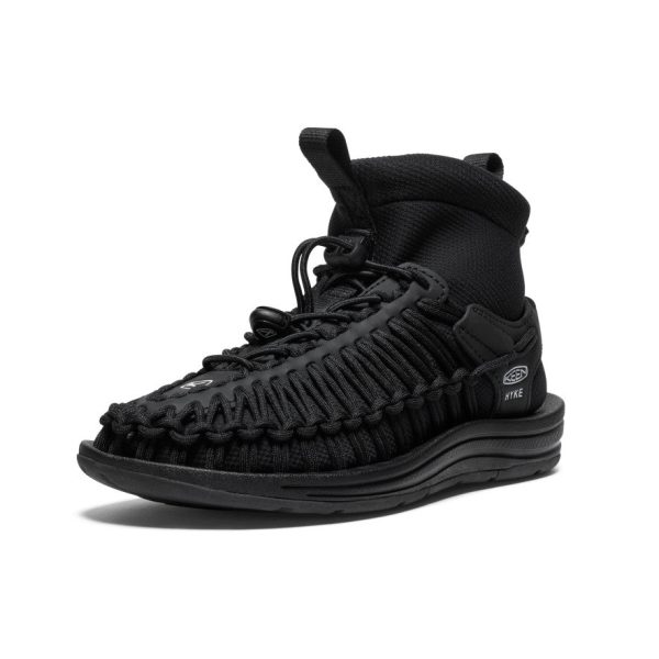 Women's UNEEK High Top x HYKE  |  HYKE Black