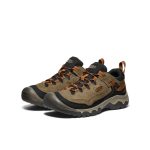 Men's Targhee IV Wide Waterproof Hiking Shoe  |  Sea Turtle/Roasted Pecan