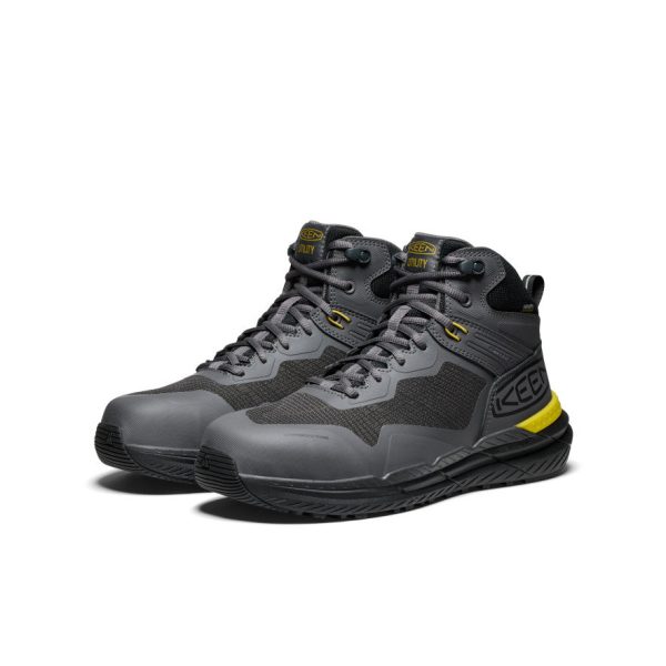 Men's Synchro Waterproof Work Boot (Carbon Toe)  |  Magnet/Black