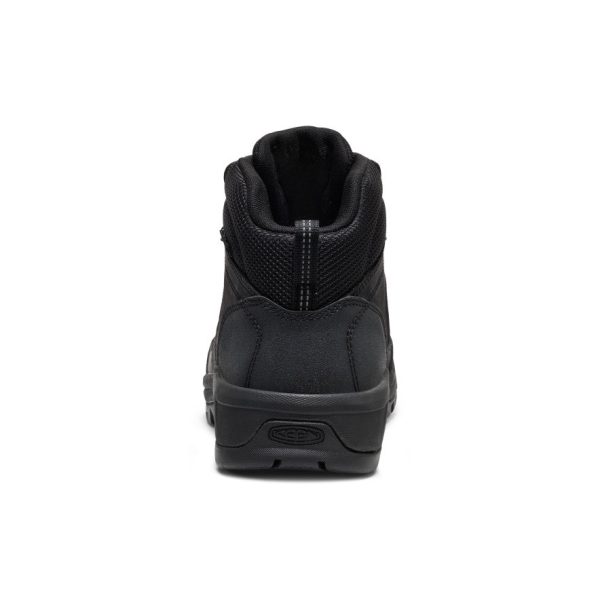 Men's Skokie Waterproof Work Boot (Soft Toe)  |  Black/Black