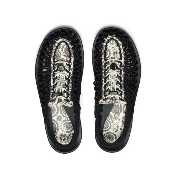 Men's UNEEK Sneaker x T.H.C.  |  Blk Raven Paisley