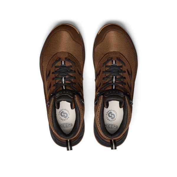 Men's Hightrail Waterproof Hiking Boot  |  Dark Earth/Oak Buff