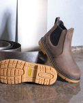 Men's San Jose Chelsea 90?? Heel Boot (Aluminum Toe)  |  Cascade Brown/Gum