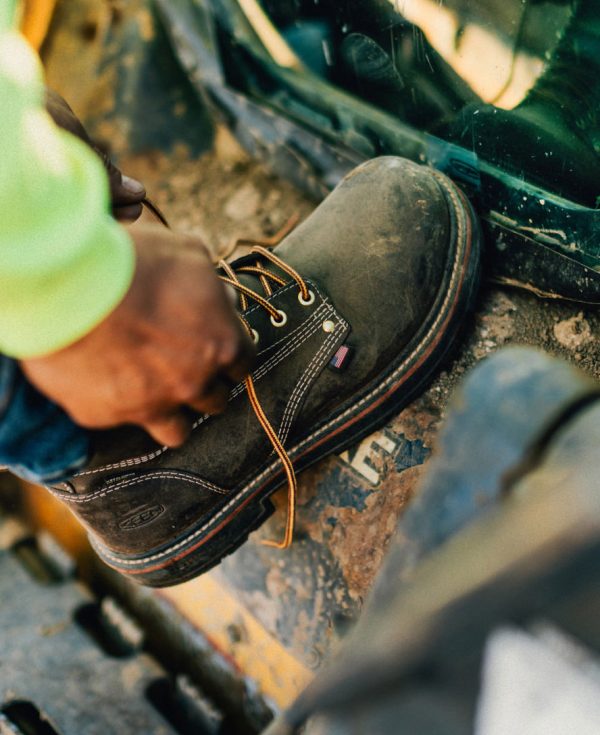 Men's Liberty 6 Waterproof 90° Heel Boot (Carbon Toe)  |  Coffee Bean/Black
