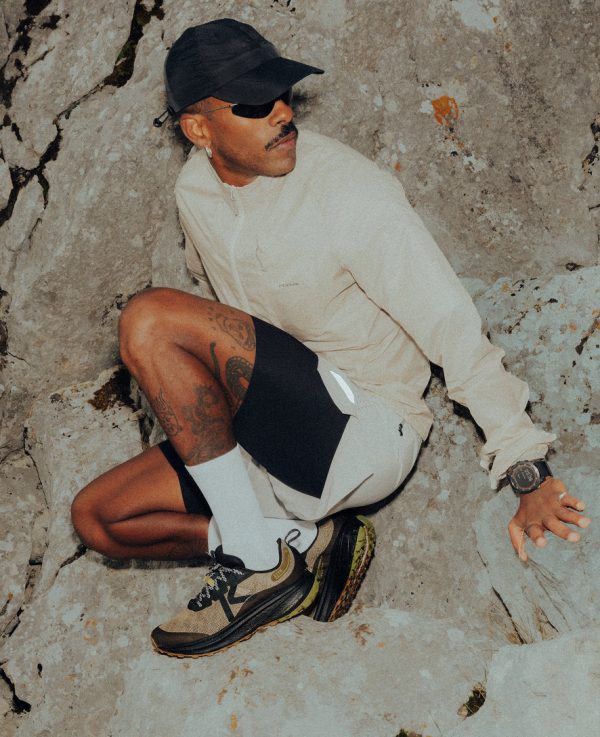 Men's Roam Trail Running Shoe  |  Brindle/Dark Earth