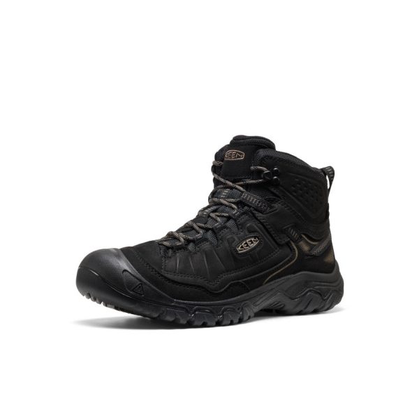 Men's Targhee IV Wide Waterproof Hiking Boot  |  Triple Black