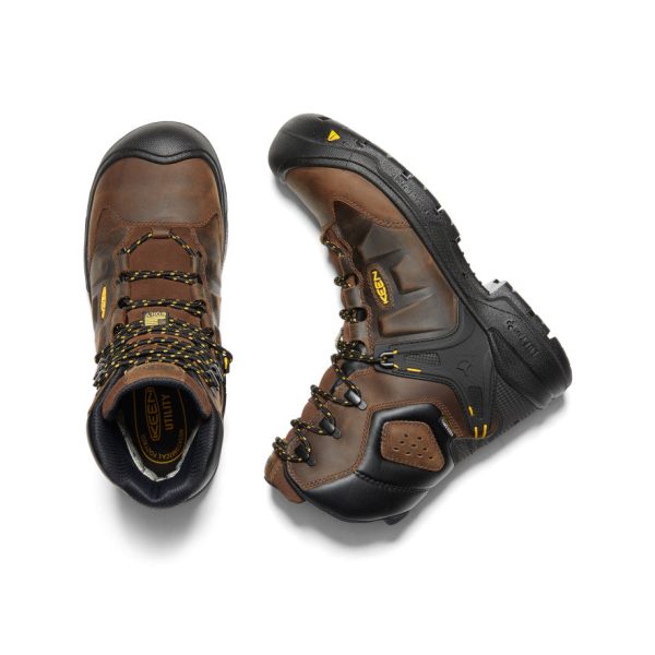 Men's Dover 8 Insulated Waterproof Boot (Carbon Toe)  |  Dark Earth/Black