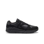 Men's KM2 Leather Jogger  |  Black/Black