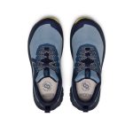 Women's Roam Waterproof Trail Running Shoe  |  Faded Denim/Lemon Grass