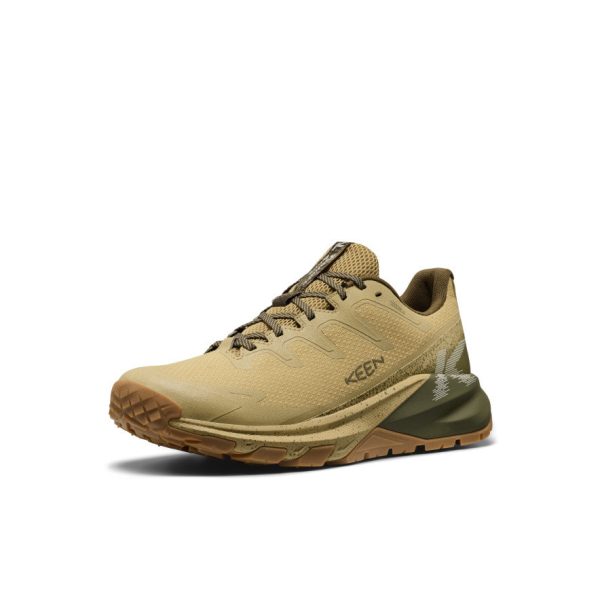 Men's Targhee Apex Waterproof Hiking Shoe  |  Dark Olive/Khaki