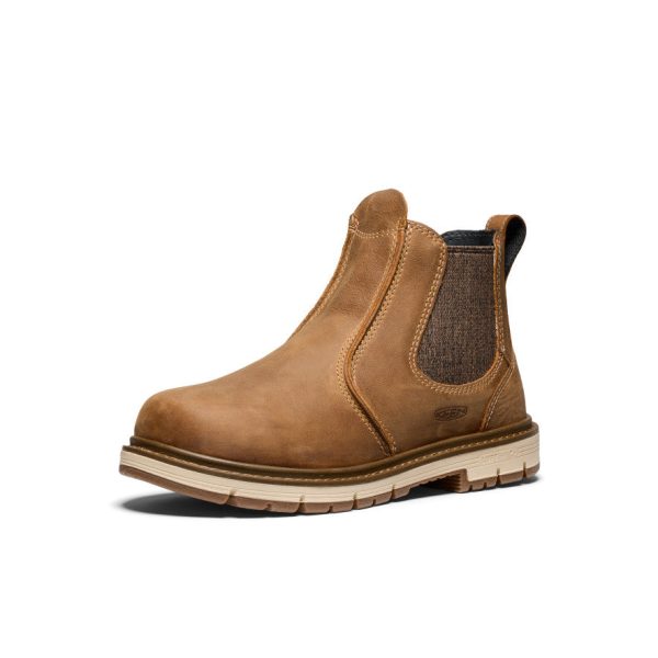 Women's San Jose Chelsea 90° Heel Boot (Soft Toe)  |  Belgian/Gum