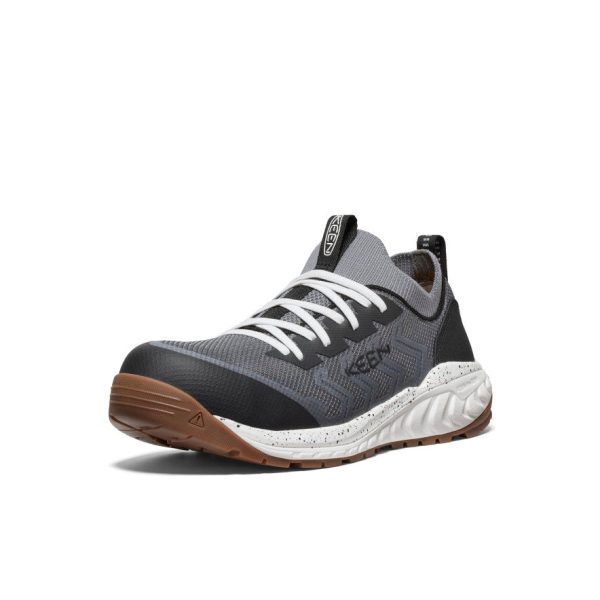 Men's Arvada Shift Work Sneaker (Carbon Toe) | Steel Grey/Gum
