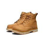 Men's San Jose 6 Waterproof 90?? Heel Boot (Aluminum Toe)  |  Bistre/Gum