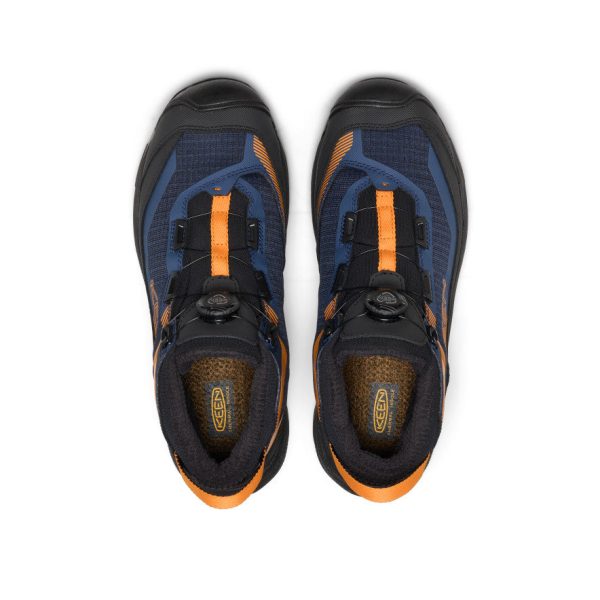 Men's Revel IV EXP CF Polar Waterproof Boot  |  Naval Academy/Flame Orange